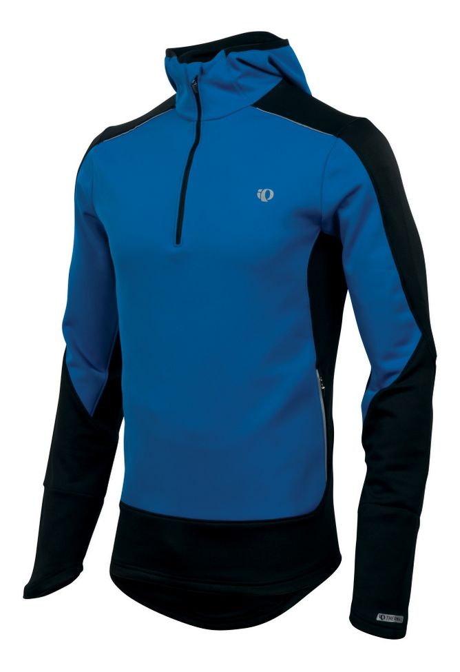 Mens Pearl Izumi Infinity Windblocking Hoody Long Sleeve 1/2 Zip Technical Tops