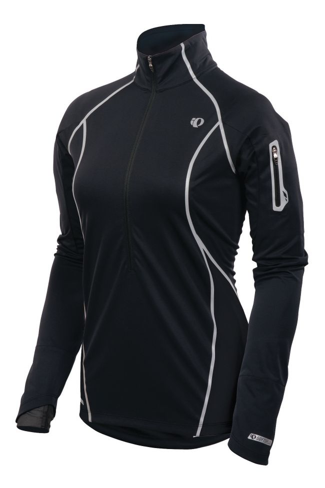 Womens Pearl Izumi Fly Evo Pullover Long Sleeve 1/2 Zip Technical Tops