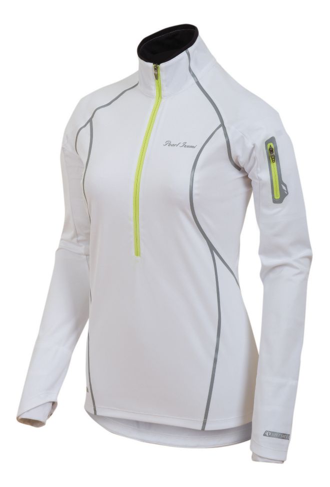 Womens Pearl Izumi Fly Evo Pullover Long Sleeve 1/2 Zip Technical Tops
