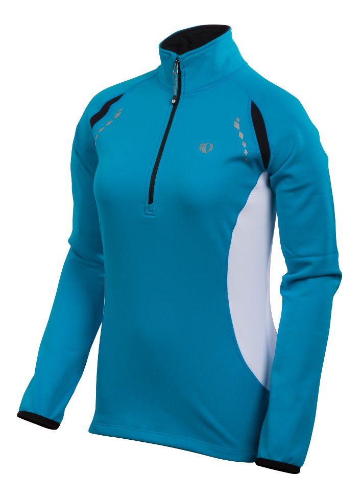 Womens Pearl Izumi Aurora Thermal Top Long Sleeve 1/2 Zip Technical Tops