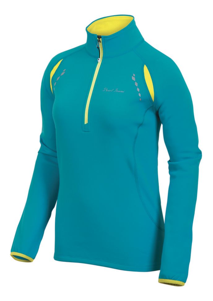 Womens Pearl Izumi Aurora Thermal Top Long Sleeve 1/2 Zip Technical Tops