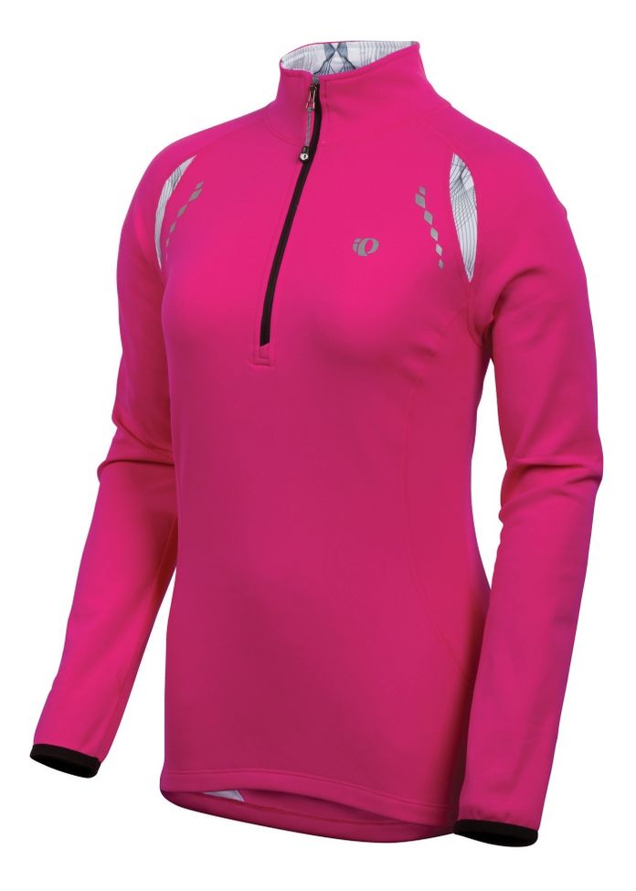 Womens Pearl Izumi Aurora Thermal Top Long Sleeve 1/2 Zip Technical Tops