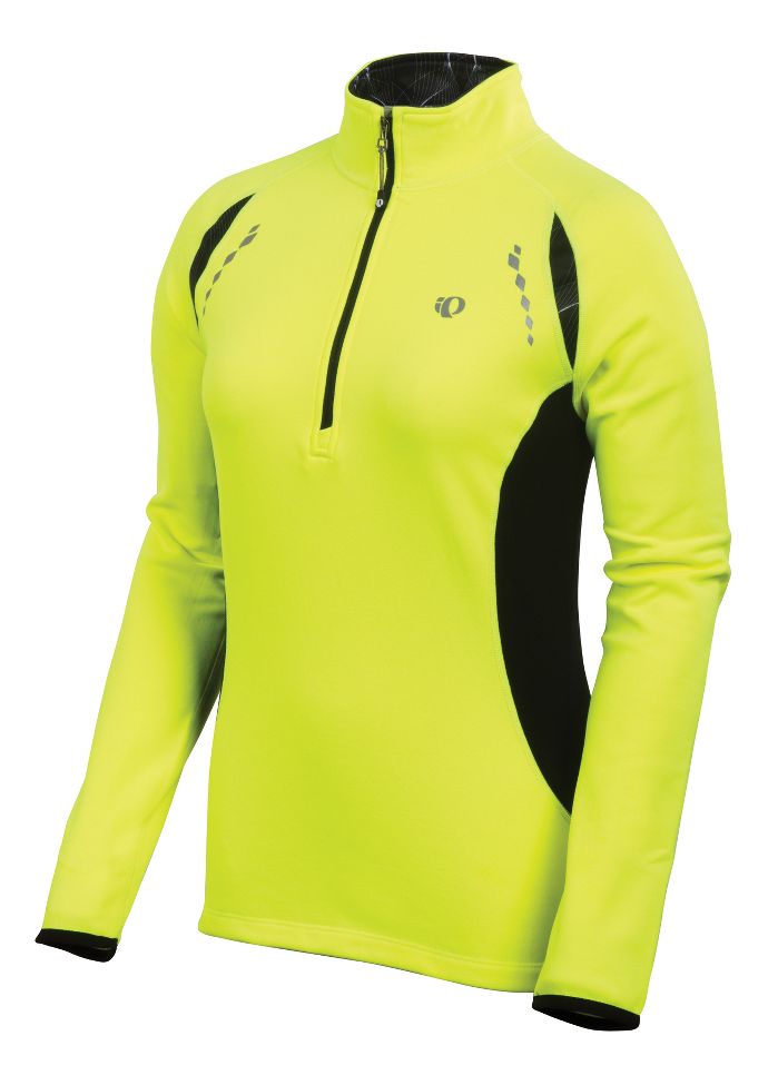 Womens Pearl Izumi Aurora Thermal Top Long Sleeve 1/2 Zip Technical Tops
