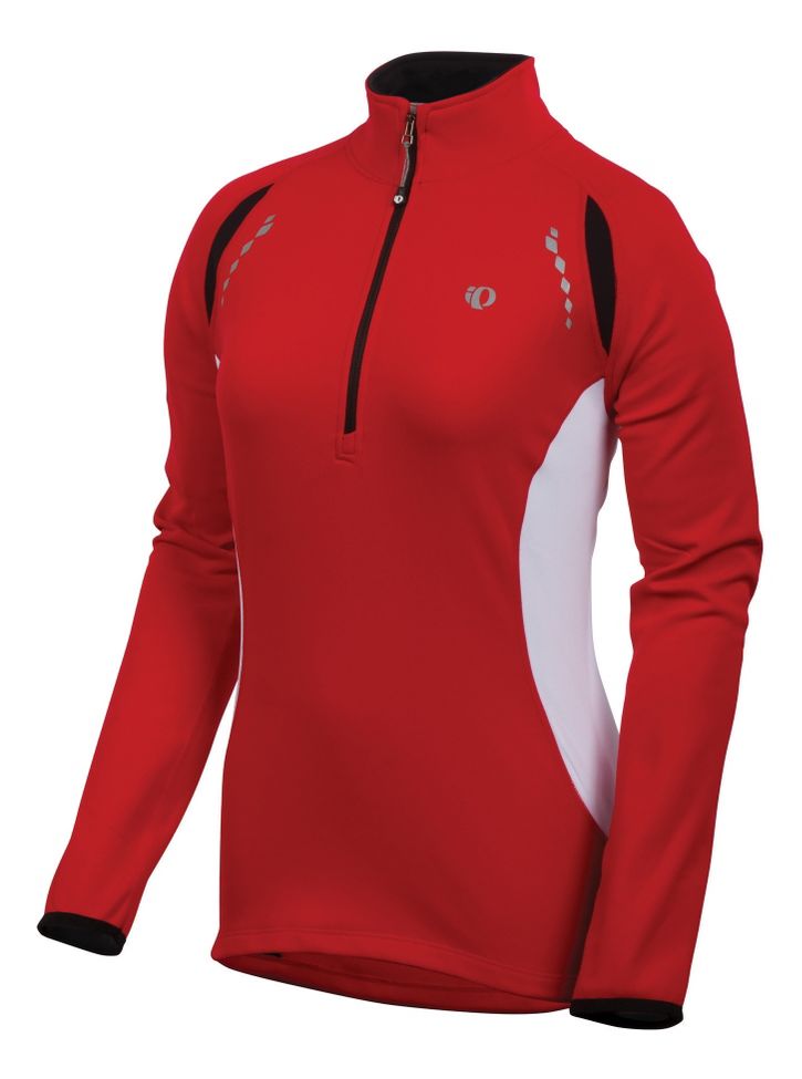 Womens Pearl Izumi Aurora Thermal Top Long Sleeve 1/2 Zip Technical Tops
