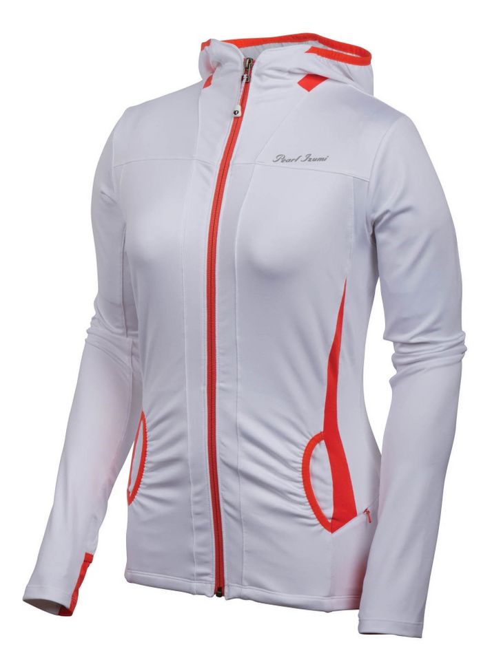 Womens Pearl Izumi Aurora Lightweight Hoody Running Jackets