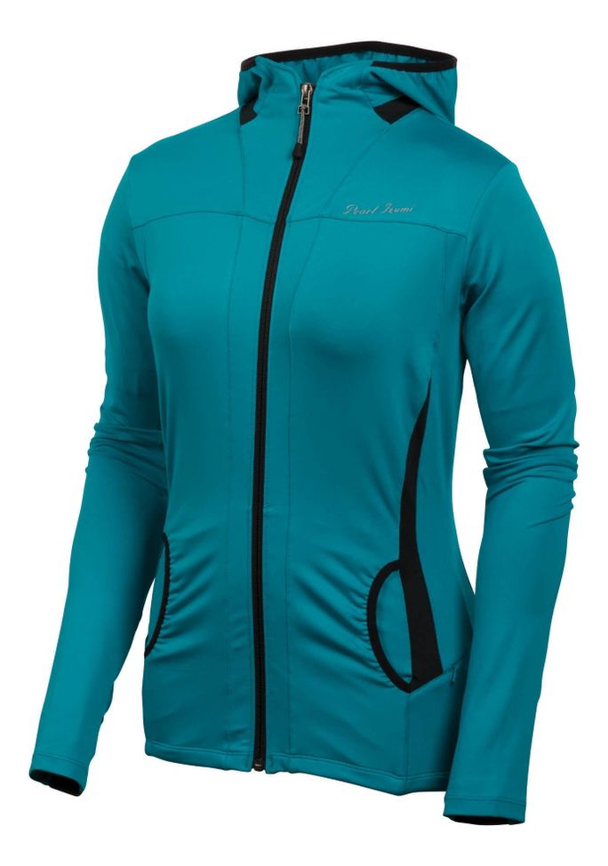 Womens Pearl Izumi Aurora Lightweight Hoody Running Jackets