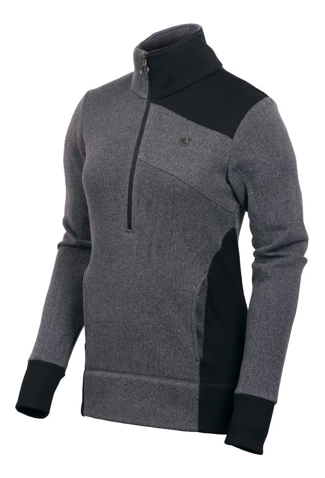 Womens Pearl Izumi Beakay Jersey Long Sleeve 1/2 Zip Technical Tops