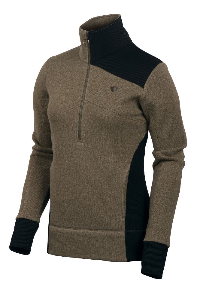 Womens Pearl Izumi Beakay Jersey Long Sleeve 1/2 Zip Technical Tops