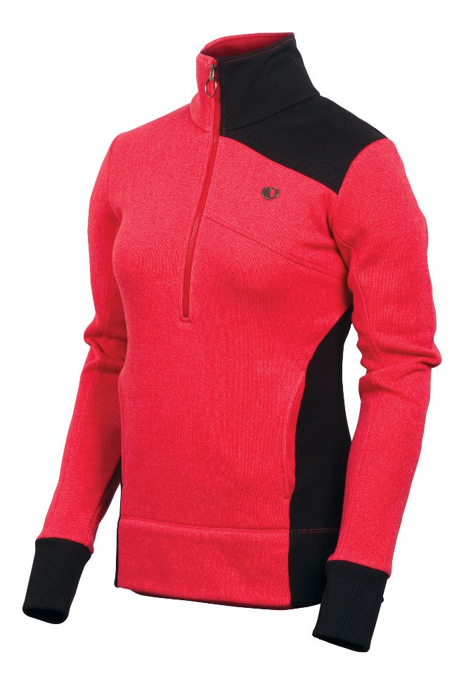 Womens Pearl Izumi Beakay Jersey Long Sleeve 1/2 Zip Technical Tops