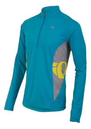 Mens Pearl Izumi Fly In-R-Cool Long Sleeve 1/2 Zip Technical Tops