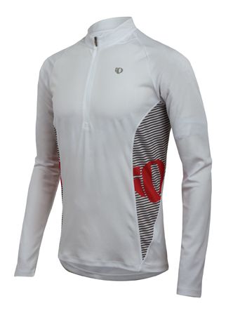 Mens Pearl Izumi Fly In-R-Cool Long Sleeve 1/2 Zip Technical Tops