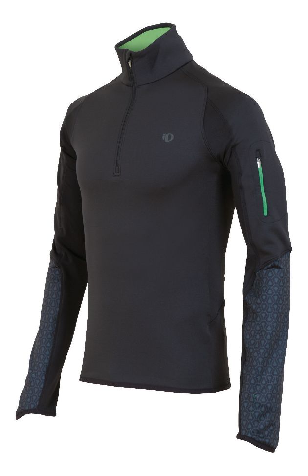 Mens Pearl Izumi Ultra Thermal Top Long Sleeve 1/2 Zip Technical Tops