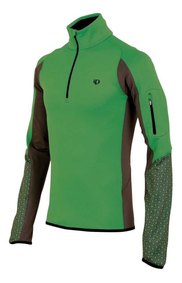 Mens Pearl Izumi Ultra Thermal Top Long Sleeve 1/2 Zip Technical Tops