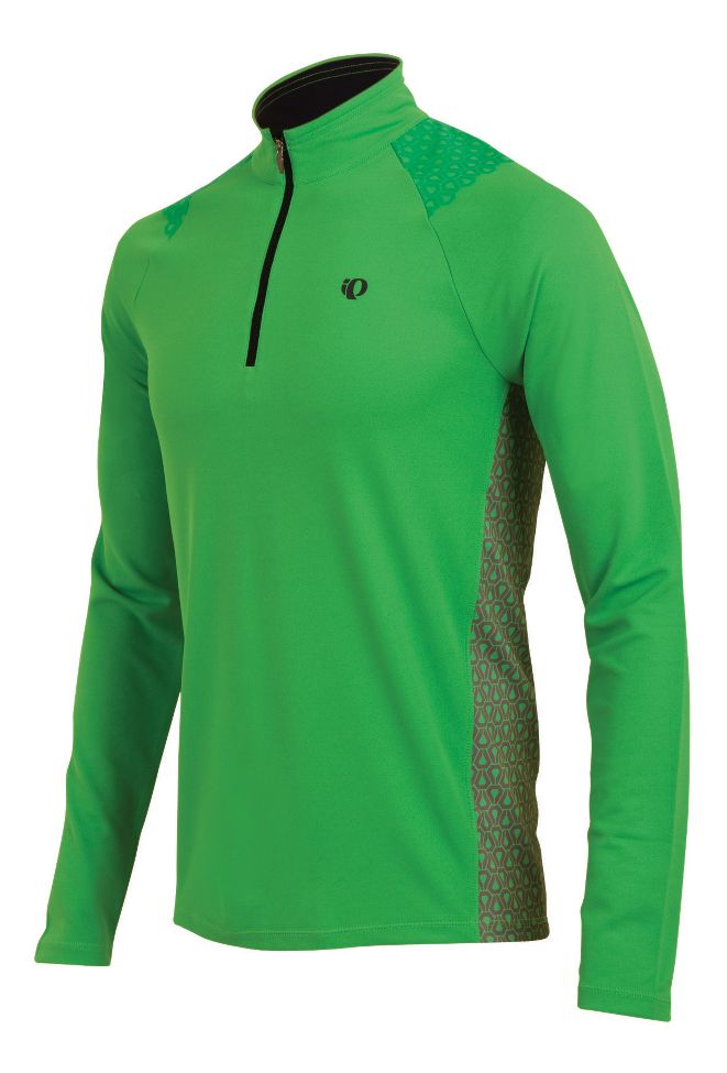 Mens Pearl Izumi Ultra Long Sleeve Long Sleeve 1/2 Zip Technical Tops