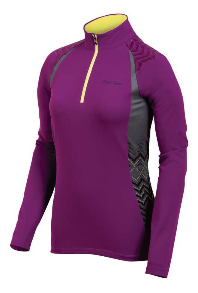Womens Pearl Izumi Ultra Long Sleeve Long Sleeve 1/2 Zip Technical Tops