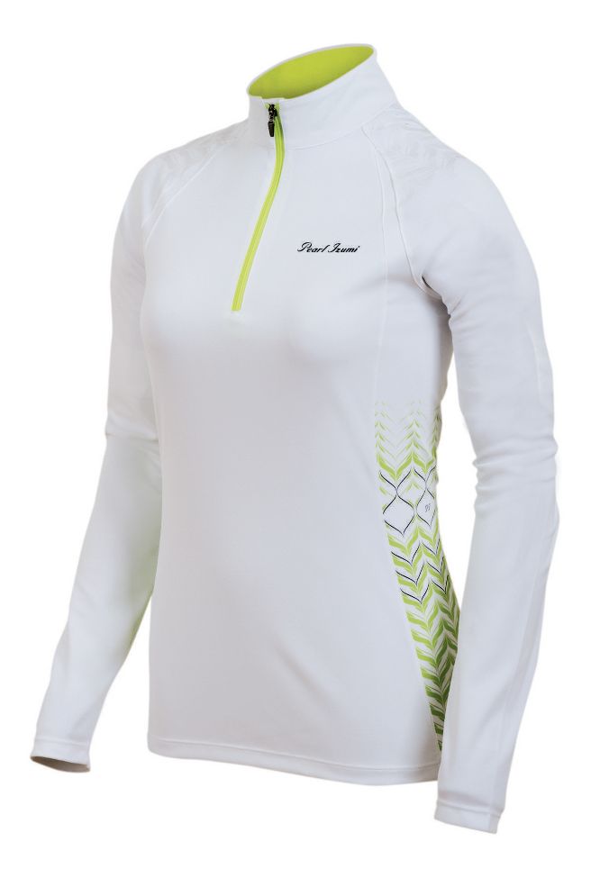 Womens Pearl Izumi Ultra Long Sleeve Long Sleeve 1/2 Zip Technical Tops