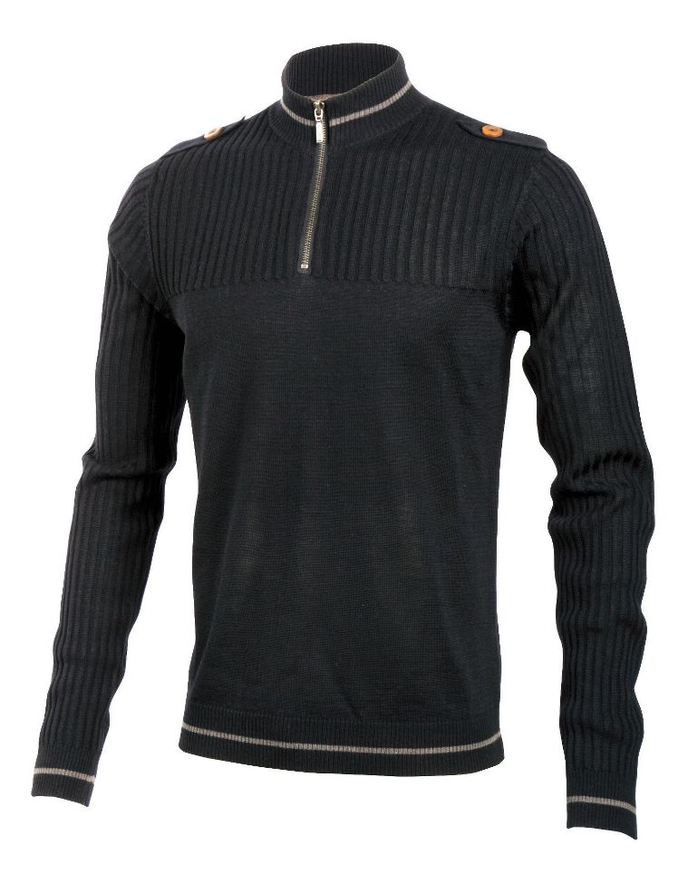 Mens Pearl Izumi Woolie Jersey Long Sleeve 1/2 Zip Technical Tops