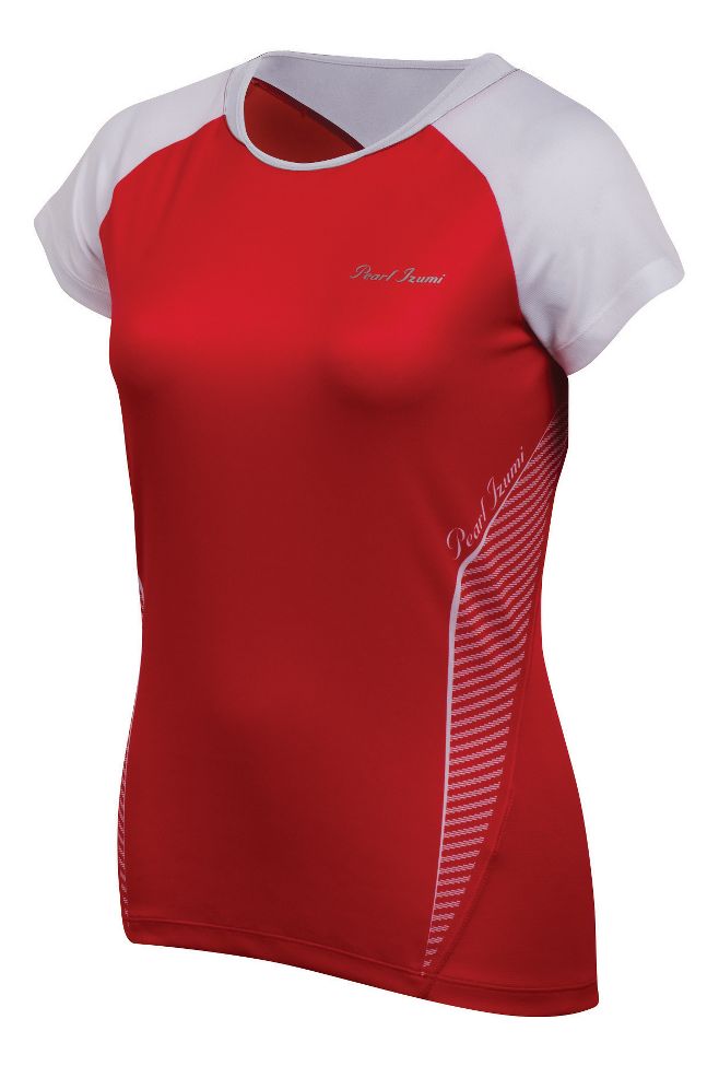 Womens Pearl Izumi Fly In-R-Cool Short Sleeve Technical Tops