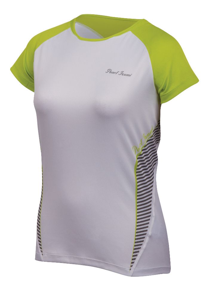 Womens Pearl Izumi Fly In-R-Cool Short Sleeve Technical Tops