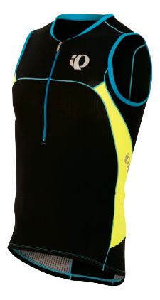 Mens Pearl Izumi ELITE In-R-Cool Tri SL Jersey Sleeveless Technical Tops