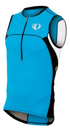 Mens Pearl Izumi ELITE In-R-Cool Tri SL Jersey Sleeveless Technical Tops