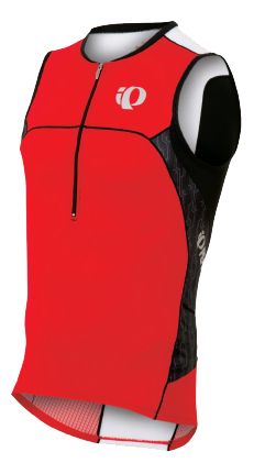 Mens Pearl Izumi ELITE In-R-Cool Tri SL Jersey Sleeveless Technical Tops