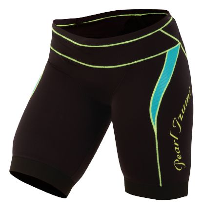 Womens Pearl Izumi Elite In-R-Cool Tri Short Fitted Shorts