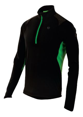 Mens Pearl Izumi Ultra Inside-Out Long Sleeve 1/2 Zip Technical Tops
