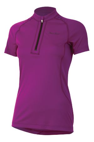 Womens Pearl Izumi Ultra Inside-Out Zip Short Sleeve Technical Tops