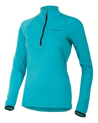 Womens Pearl Izumi Ultra Inside-Out Long Sleeve 1/2 Zip Technical Tops