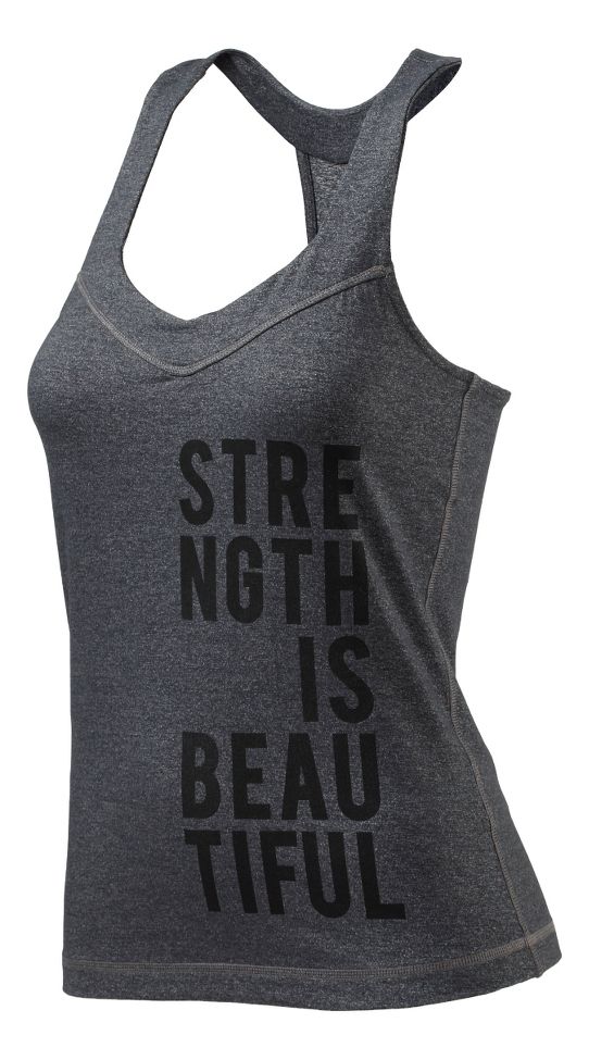 Womens Reebok CrossFit Performance Tank Printed Technical Tops