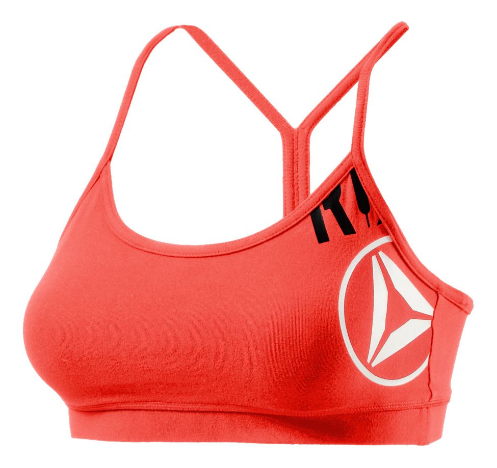 Womens Reebok CrossFit Skinny Racer Back Sports Bra