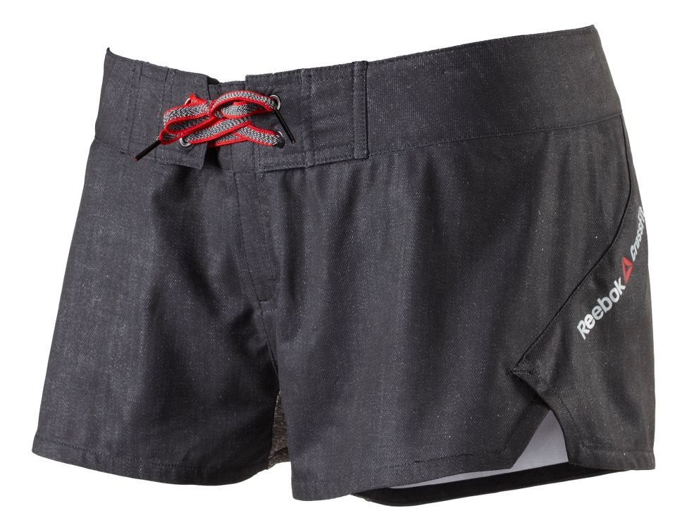 Womens Reebok CrossFit 2" Printed Board Unlined Shorts