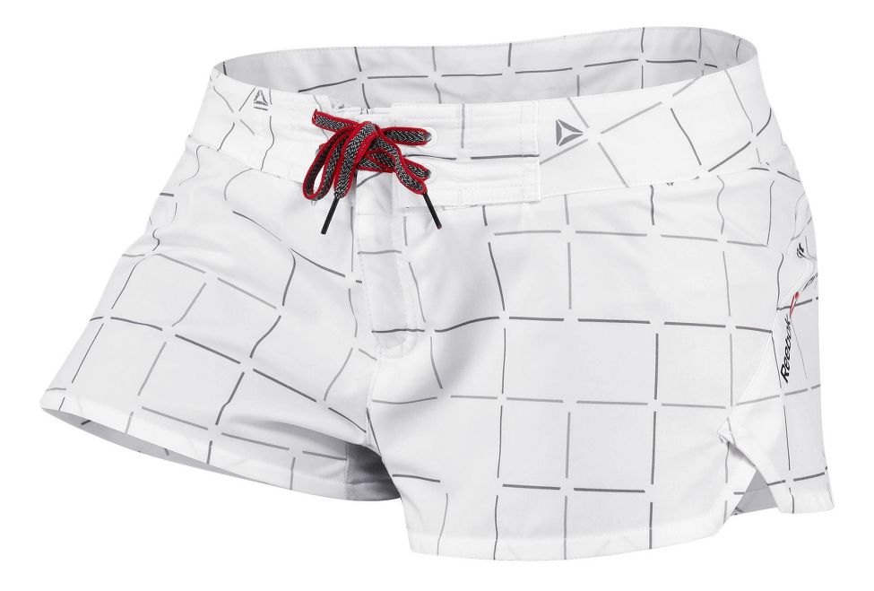 Womens Reebok CrossFit 2" Printed Board Unlined Shorts