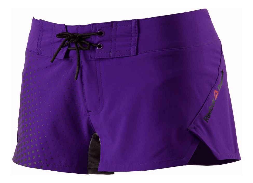 Womens Reebok CrossFit Printed Board Lined Shorts