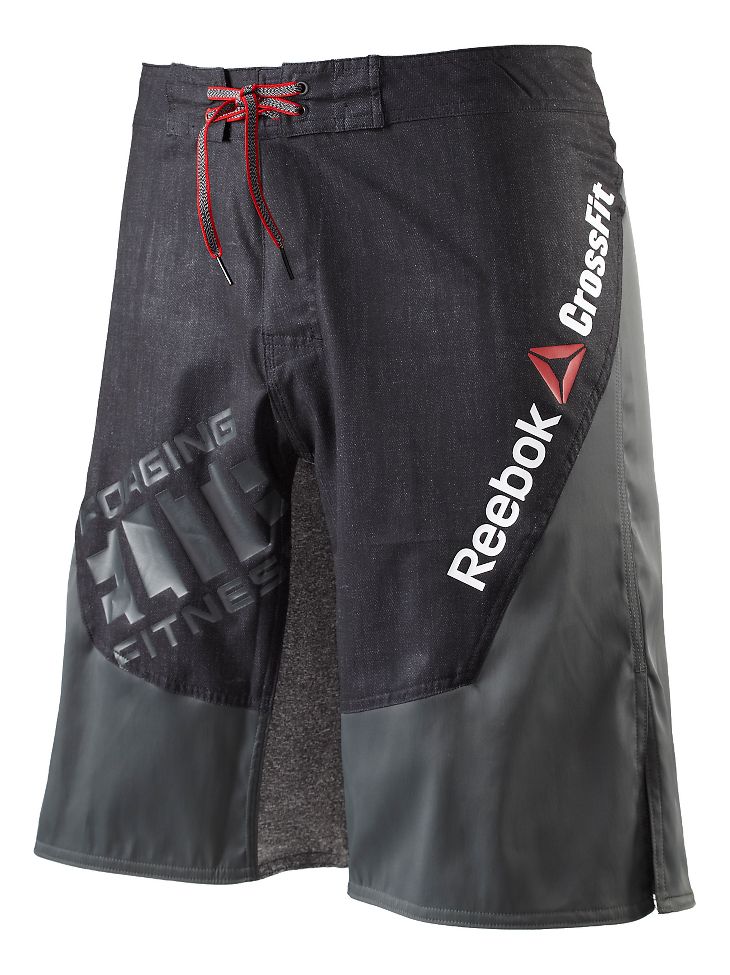 Mens Reebok CrossFit Canvas Board Unlined Shorts