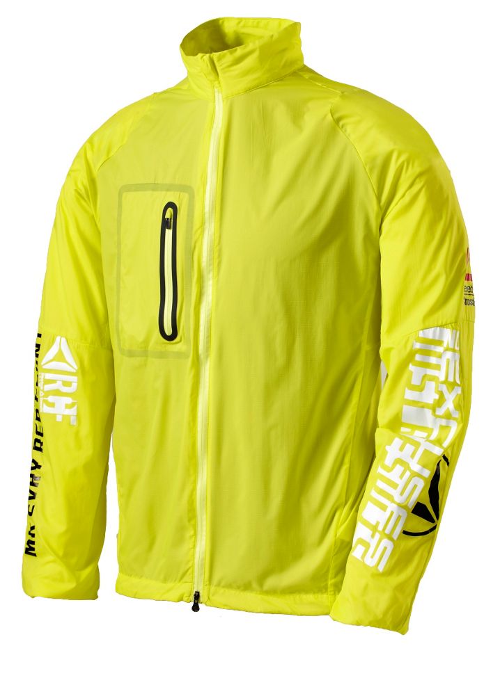 Mens Reebok CrossFit Lite Printed Running Jackets
