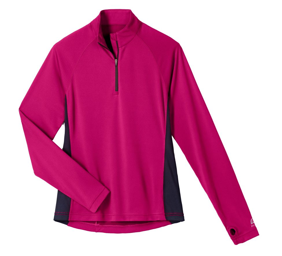 Womens RRS Speed Performance Long Sleeve 1/2 Zip Technical Top