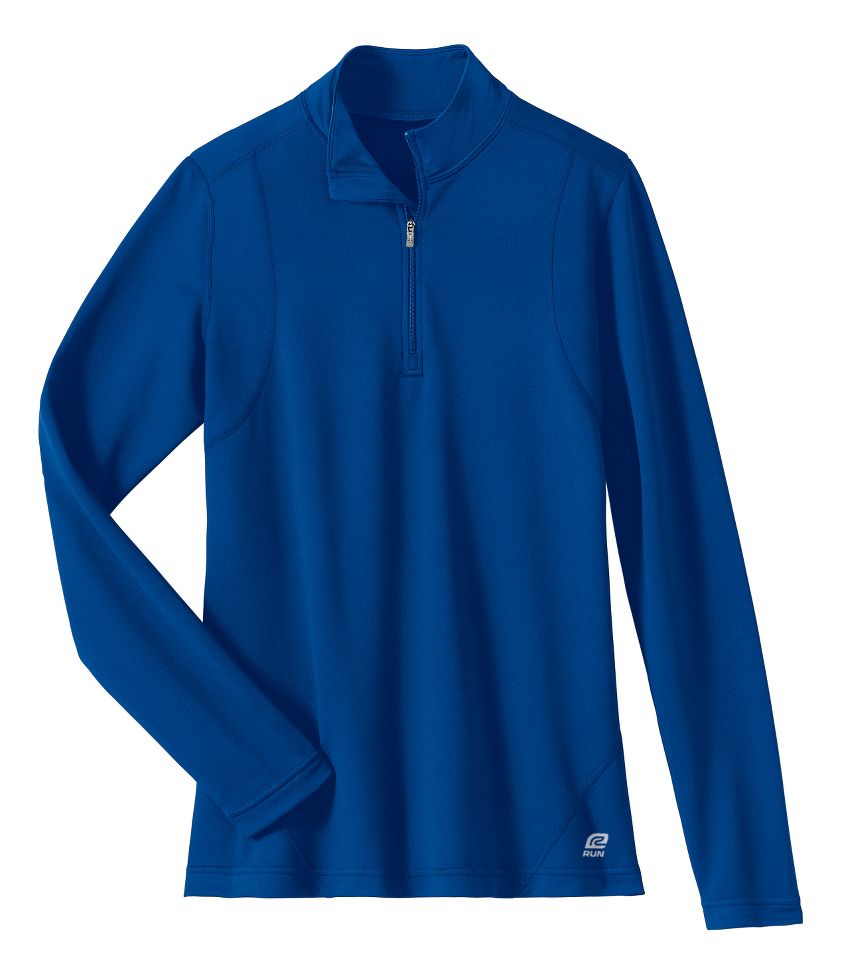 Womens Road Runner Sports Velocity Thermo 1/2 Zip Long Sleeve 1/2 Zip Technical Tops