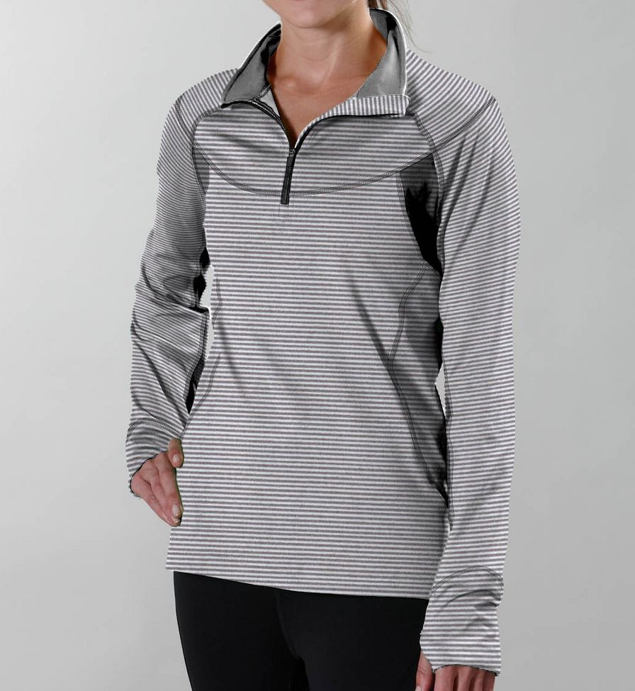 half zip : Velocity Stripe Half Zip