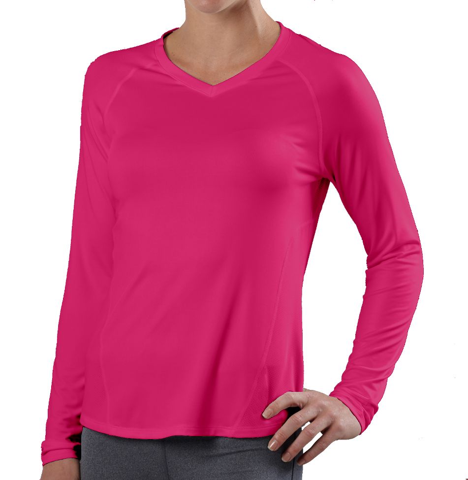 Womens Road Runner Sports Runner's High Long Sleeve No Zip Technical Tops