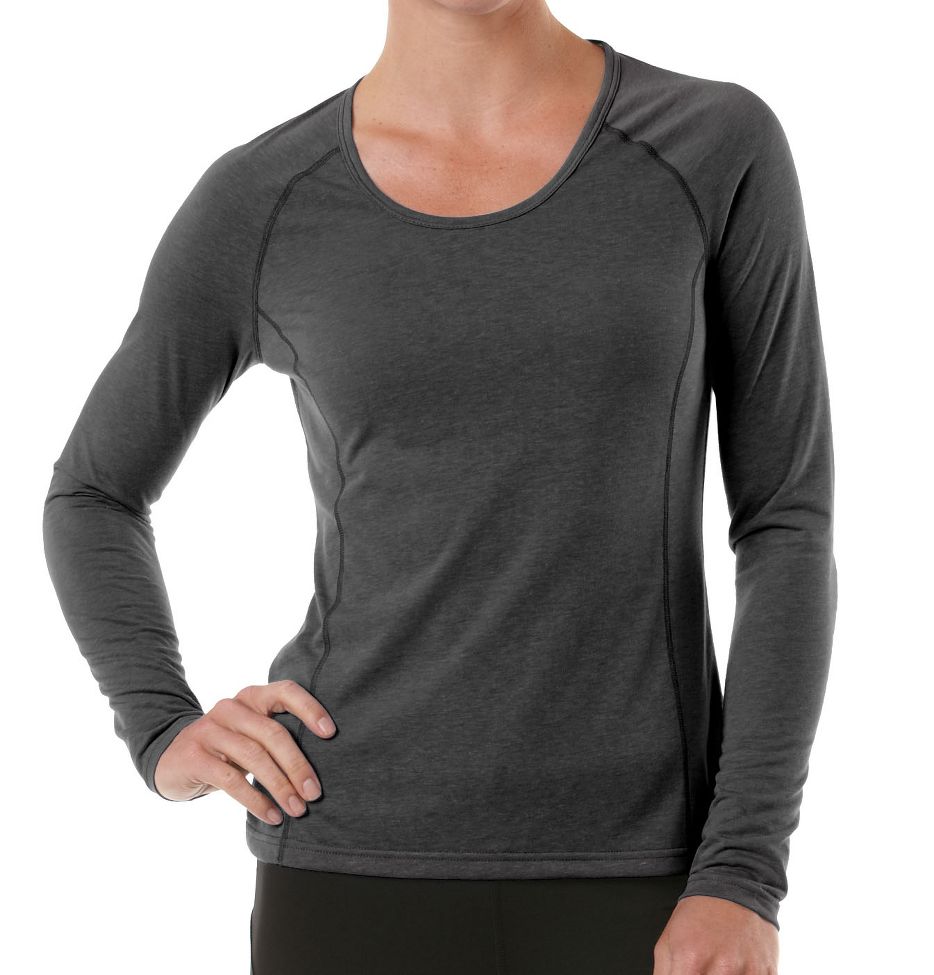 Womens R GEAR Go-To Long Sleeve No Zip Technical Tops