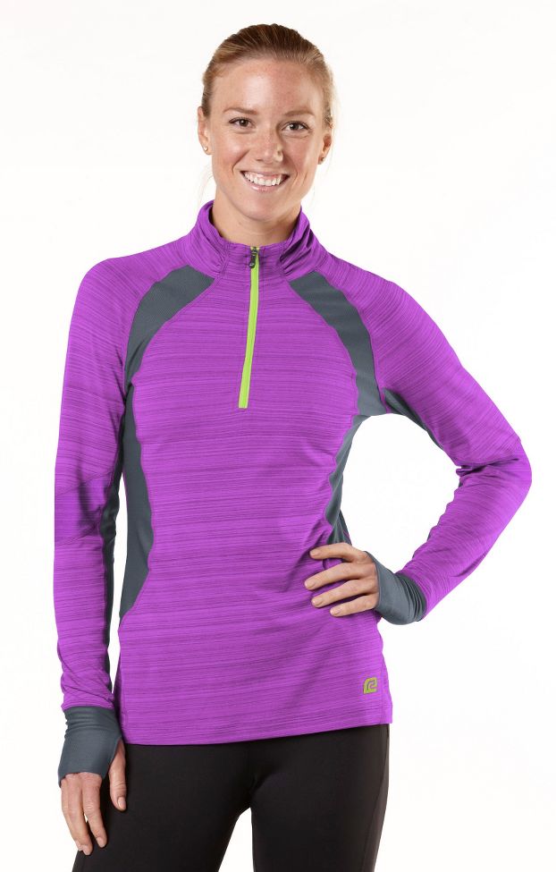Womens R-Gear Got Your Back Long Sleeve 1/2 Zip Technical Tops