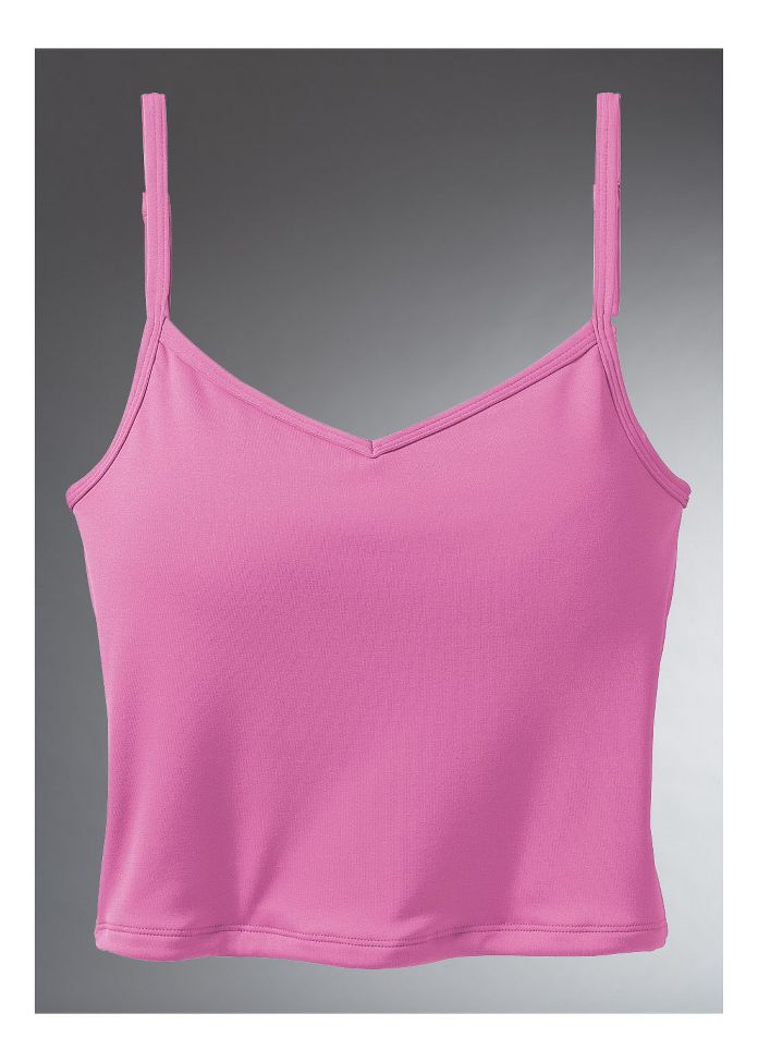 Womens Road Runner Sports Cami V-Neck Long Bra