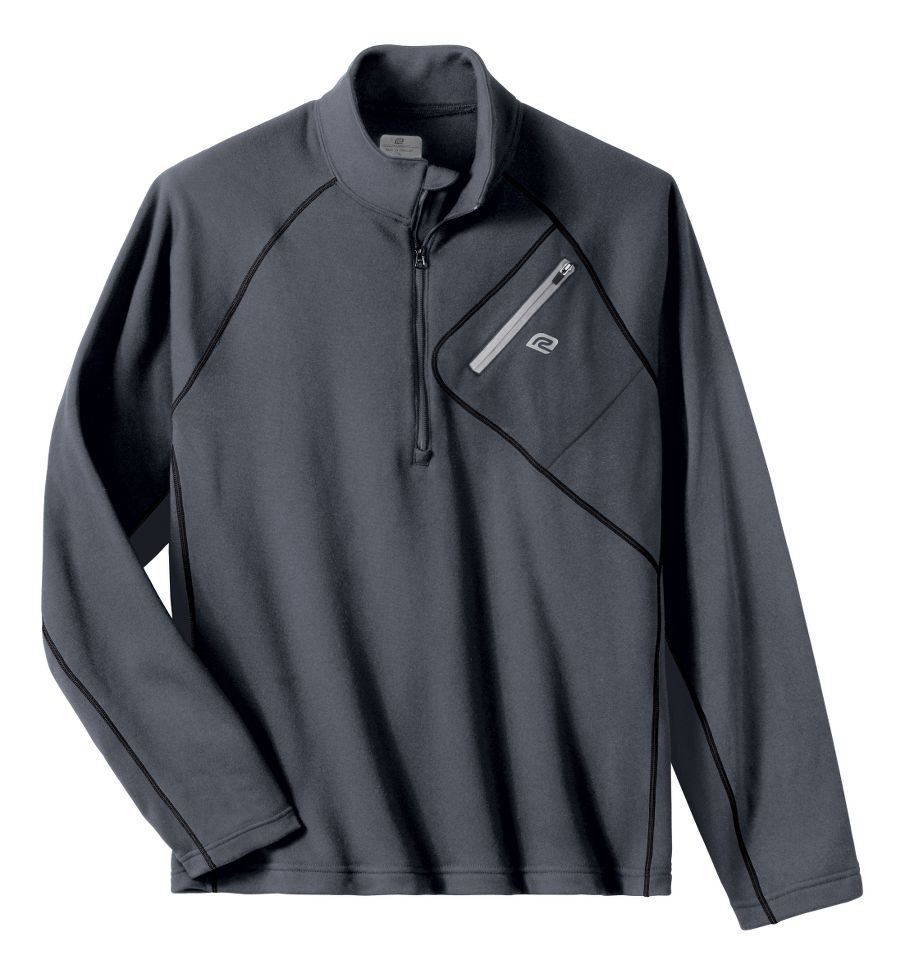 Mens Road Runner Sports All Sport Fleece 1/2 Zip Long Sleeve 1/2 Zip Technical Tops