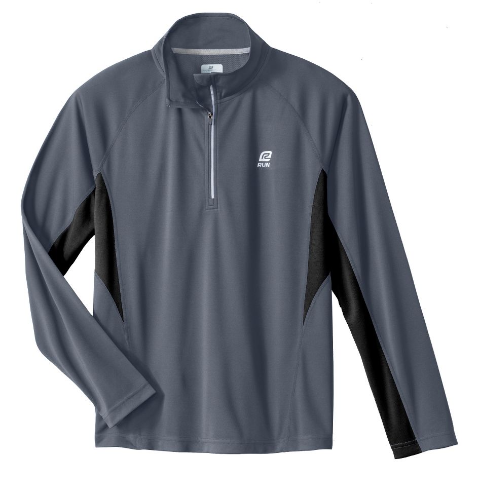 Mens Road Runner Sports Velocity 1/2 Zip Long Sleeve Technical Tops