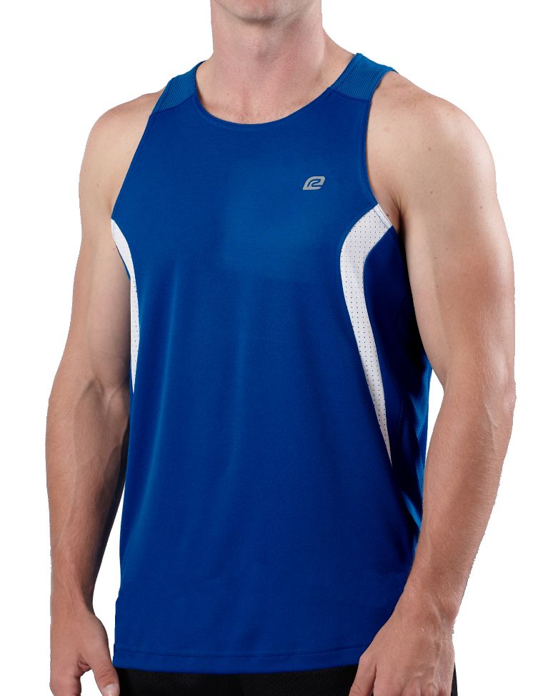 Mens Road Runner Sports Holey Moley Singlet Technical Tops
