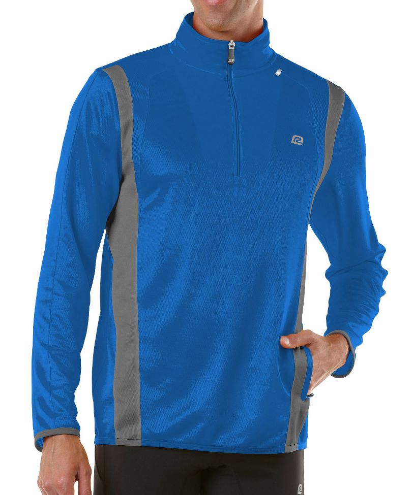 Mens R-Gear Fast Forward Half-Zip Long Sleeve 1/2 Zip Technical Tops