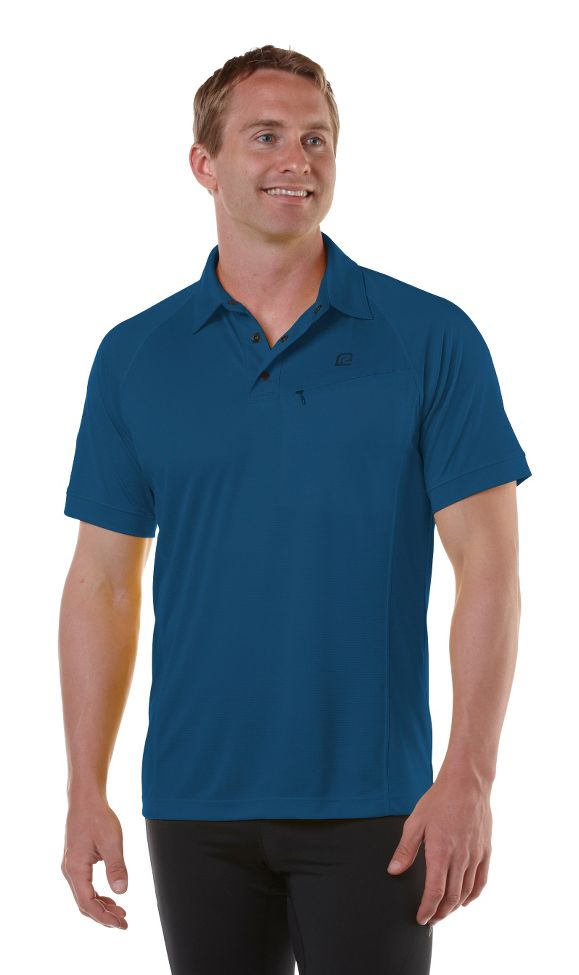 Mens R-Gear Peak Satisfaction Polo Short Sleeve Technical Tops