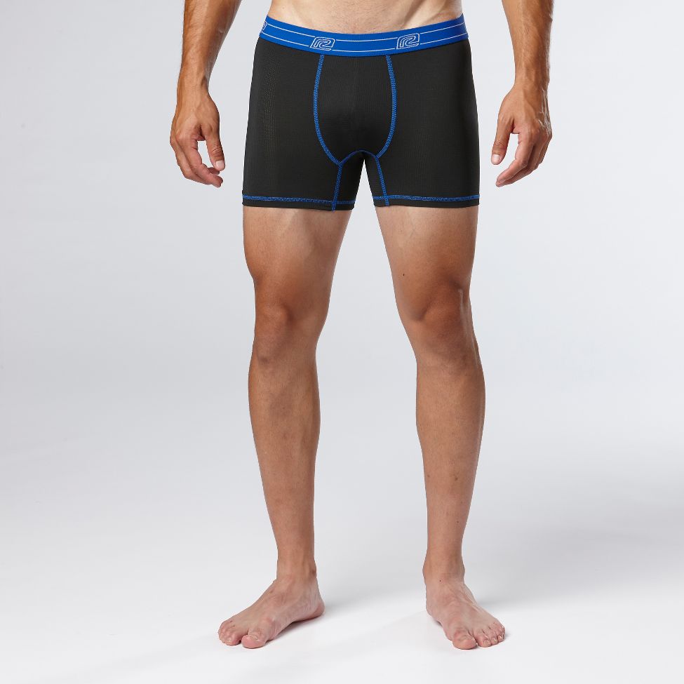 Mens ROAD RUNNER SPORTS Super Light 3" Mesh Boxer Brief Underwear